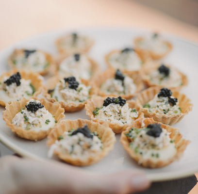 Wedding canapés at Mitolo Wines in McLaren Vale 