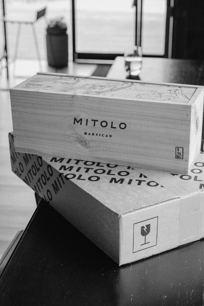 Boxes filled with Mitolo wines for the Mitolo McLaren Vale wine club
